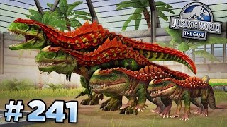 Creating The Strongest Hybrid  Jurassic World  The Game  Ep241 HD [upl. by Neras]