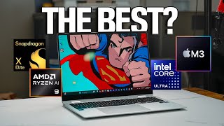 Intel vs Snapdragon vs AMD vs M3 The Best Laptop Processor [upl. by Chuah]