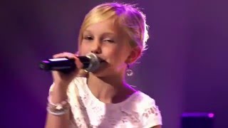 9Year Old Josefien Sings Carpenters Top Of The World  Angelic Voice  Wow [upl. by Ennyletak109]