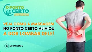 Veja como a massagem no ponto certo aliviou a dor lombar dele [upl. by Benedicto112]