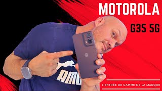 MOTOROLA G35 5G  MOINS DE 200€ QUE PROPOSE T IL [upl. by Samantha]