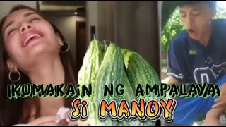 Funny video  ANG SARAP NG AMPALAYA NI MANOY \ GOOD VIBES [upl. by Freida]