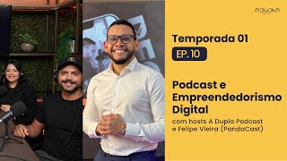 EP 10 Podcast e Empreendedorismo Digital Papo com Felipe Vieira do PandaCast [upl. by Assyl971]