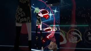 【アゲハ蝶】VRメタバース世界の音ゲーが面白い。【Beat Saber】 shorts beatsaber [upl. by Haon]