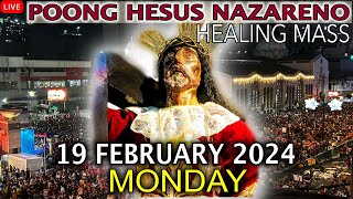 LIVE Quiapo Church Mass Today 19 February 2024 Monday HEALING MASS [upl. by Foster]