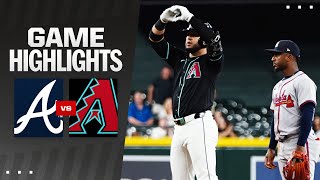 Braves vs Dbacks Game Highlights 71024  MLB Highlights [upl. by Annala]