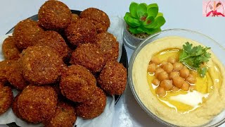 Falafel Recipe Hummus Recipe Crispy amp Crunchy Falafel Tahani Sauce [upl. by Vadim]