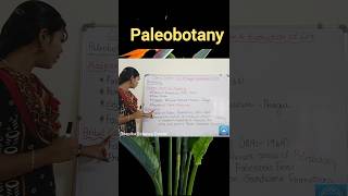 Paleobotany deepikasciencecorner paleobotany educationalvideos [upl. by Bradstreet976]