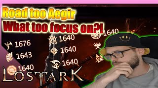 Road too Aegir  What too focus on Lost Ark [upl. by Orgell861]