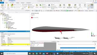 Aircraft wing modal analysis – Flutter vibration [upl. by Claudetta]