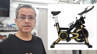 BICICLETA ERGOMÉTRICA SPINNING WCT FITNESS RODA DE INÉRCIA 13 KG [upl. by Ettennor]