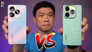 Itel P55 4G vs Infinix Hot 40i  Battle of the Budget Phones [upl. by Idas]