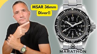 Marathon MSAR 36mm DiverShould I Buy It [upl. by Crissie]