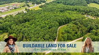 Land for Sale in Madisonville TN [upl. by Eannyl]