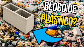 BLOCO DE PLÁSTICO Materiais Alternativos para Fabricação de Blocos de Concreto  Jarfel Sahara [upl. by Tunk]