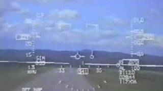 Dutch F16 Takeoff  HUD View [upl. by Ysor]