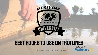 Best Hooks To Use On A Trotline  Mossy Oak University [upl. by Algernon122]