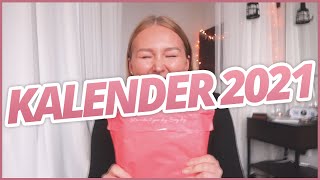 MIN KALENDER 2021  från beställning till unboxing [upl. by Atinor]