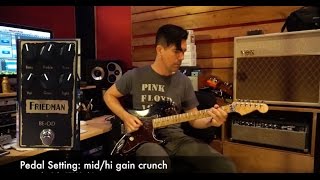 FRIEDMAN BEOD OVERDRIVE demo by Pete Thorn [upl. by Fantasia]