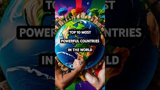 Top 10 Most POWERFUL countries in the WORLD in 2024 shorts top10 powerful countries viral usa [upl. by Costin]