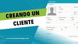 Agregar un cliente en PrestamistApp [upl. by Cindelyn120]