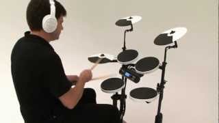 Roland VDrums Portable TD4KP Kit Examples 1 Acoustic Sounds [upl. by Borlase]