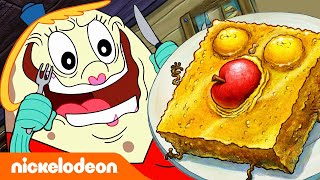 Bob Esponja  Bob Esponja frito para um jantar a dois  Nickelodeon em Português [upl. by Hanonew]