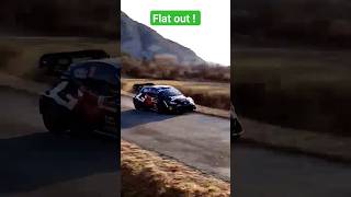 Rallye Monte Carlo 2024 Ogier Flat out rally racing rallying wrc montecarlo ogier [upl. by Thrift]