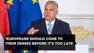 Europeans should come to their senses before its too late Hungary’s Orban warns of EUs demise [upl. by Mazlack]