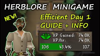 NEW Herblore Minigame GUIDE [upl. by Branca]