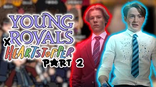 Heartstopper React to Charlie Future as Simon and Nick Future as Wilhelm Young Royals Part23 [upl. by Nutter]