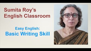 Easy English Basic Writing Skill [upl. by Zeena]