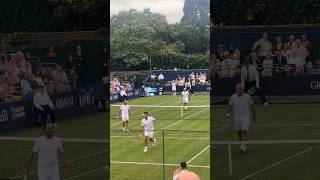 A Tennis MASTERCLASS From Mansour Bahrami [upl. by Kinom]