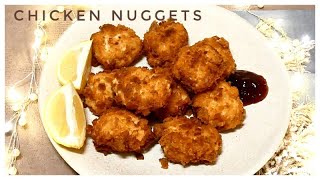 Chicken Nuggets ganz einfach selbst gemacht [upl. by Aineles]