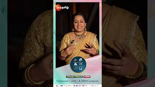 Saregamapa Senior Season 4  Grand Finale Live  Oct 20 Tomorrow 330PM Onwards  Zee Tamil [upl. by Eilahs]