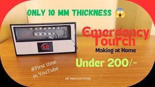 1st Slimest Tourch in YouTube arinnovations under200rs  Only 1CM Thickness 😱 [upl. by Ferullo]