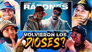 Anuel AA Ozuna DJ Luian Mambo Kingz  Razones REACCION LA CANCION LA QUITO YT POR COPYRIGHT [upl. by Allenrad245]