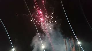 Feuerwerk beim Hagebaumarkt Hümmelsbüttel 28122023 [upl. by Ardnael360]