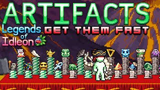 IdleOn how to get the new artifacts fast  World 5 sailing Artifacts [upl. by Channa555]