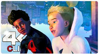 Gwen Stacy Proposes Miles Morales Scene  SPIDER MAN ACROSS THE SPIDER VERSE 2023 Movie CLIP 4K [upl. by Molli]