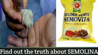 Find out the truth about SEMOLINAis SEMOVITA really made with RUBBER [upl. by Aronoh764]