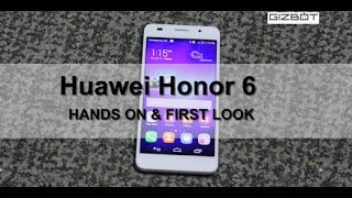 Huawei Honor 6 HANDS ON amp FIRST LOOK [upl. by Donnie184]