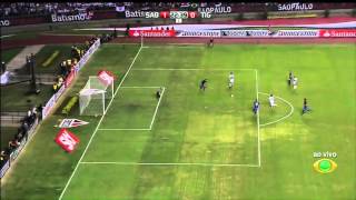 gol de lucas São Paulo 2 x 0 Tigre Copa Sulamericana Final narração luciano do valle [upl. by Odlaniger375]