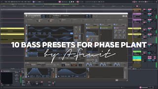 10 Bass Presets for Phase Plant Preview [upl. by Aroon]