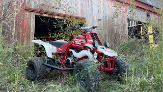 My 1000 YAMAHA BANSHEE BARN FIND 1987 [upl. by Aicetel]