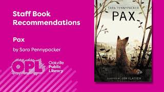 Book Talks Pax by Sara Pennypacker [upl. by Teirtza]