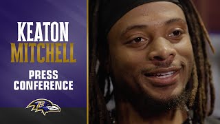 Keaton Mitchell on Returning to the Field  Baltimore Ravens [upl. by Ydderf]