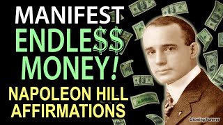 The SECRET To Manifest MONEY Napoleon Hill Affirmations  Wealth While You Sleep Meditation [upl. by Akemehc34]