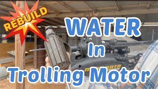 Minn Kota Trolling Motor Rebuild [upl. by Egarton]