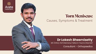 Sports InjuryTorn Meniscus Meniscus Repair From Surgery to Running Again  Dr Lokesh Bheemisetty [upl. by Samal256]